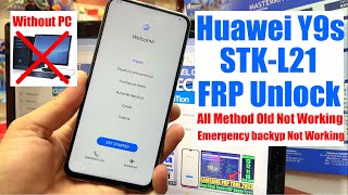 huawei y9s FRP Bypass Without pc | STK-L21 EMUI 10 Google Account Bypass 2023