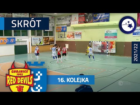 Red Devils  Chojnice  - AZS UG Futsal 7:6 | SKRÓT | 16. kolejka (2021/22)