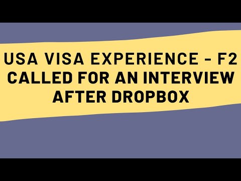 What happens at an F2 visa interview in Mumbai after your Dropbox waiver is overridden?