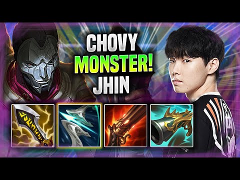 CHOVY IS A MONSTER WITH JHIN! - GEN Chovy Plays Jhin ADC vs Jinx! | Preseason 2022