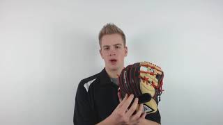 Video thumbnail: Akadema Twin Welt Torino 11.5" Baseball Glove: ACR4