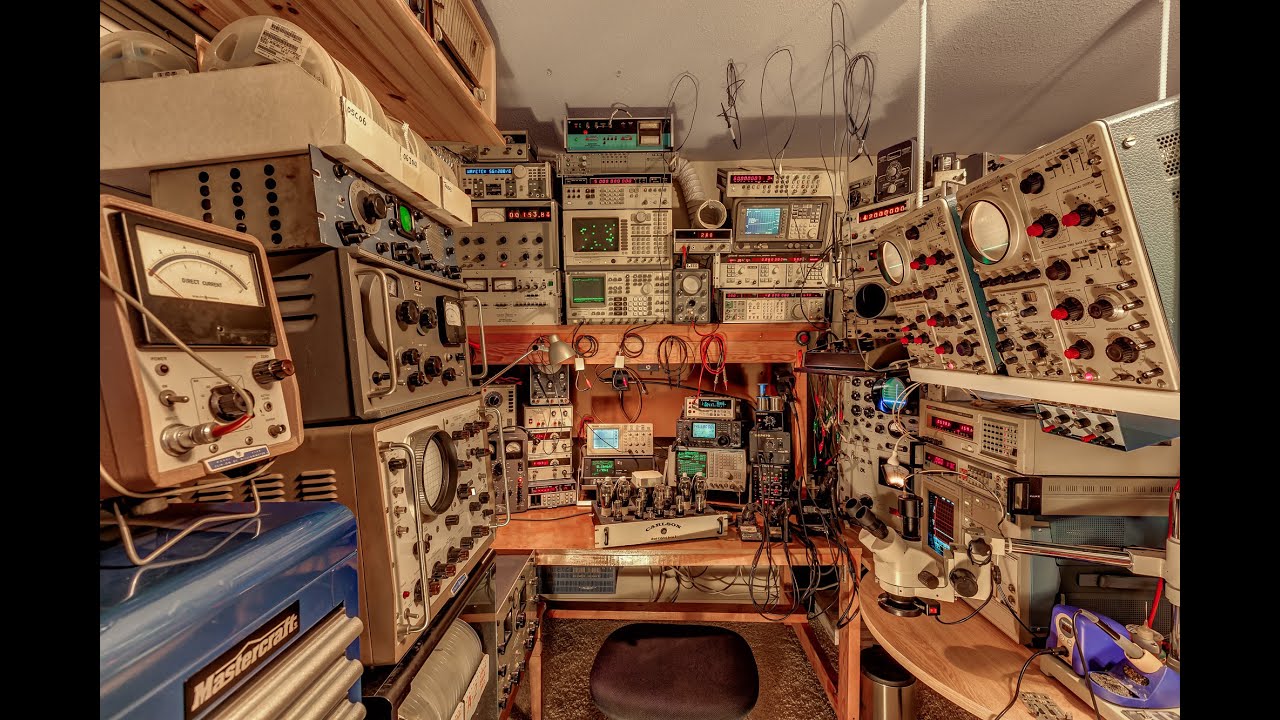 View my personal electronics lab