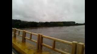 preview picture of video 'enchente Rio Taquari - Porto Mariante'