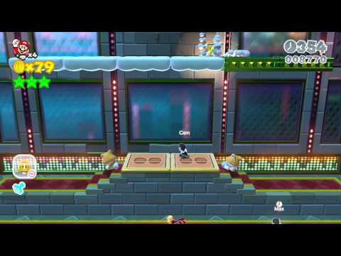 Super Mario 3D World 60FPS Gameplay - Final Boss (The Great Tower of Bowserland)