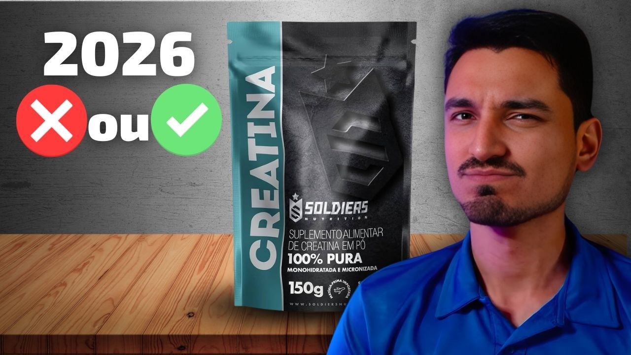 Miniatura da avaliação em vídeo de Creatina Soldiers Nutrition em Pó 500g