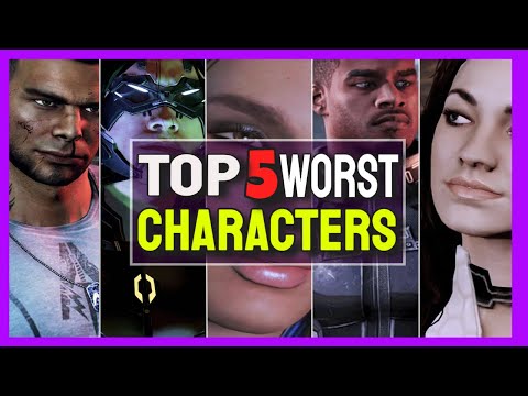 Top 5 most HATED Mass Effect characters RANKED