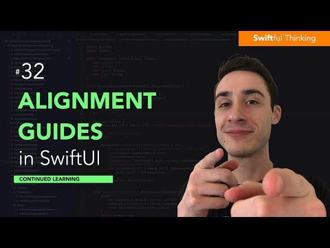 How to use Alignment Guides in SwiftUI | Continued Learning #32 thumbnail