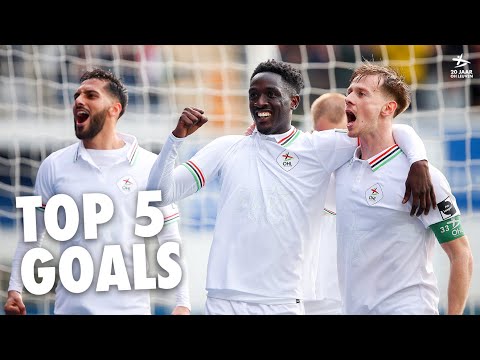 TOP 5 GOALS | Wie scoorde het doelpunt van de maand?