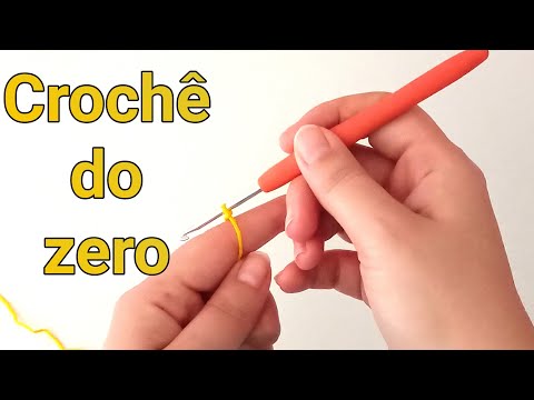 Aula de crochê para iniciantes | Aprenda crochê do zero em 5 passos