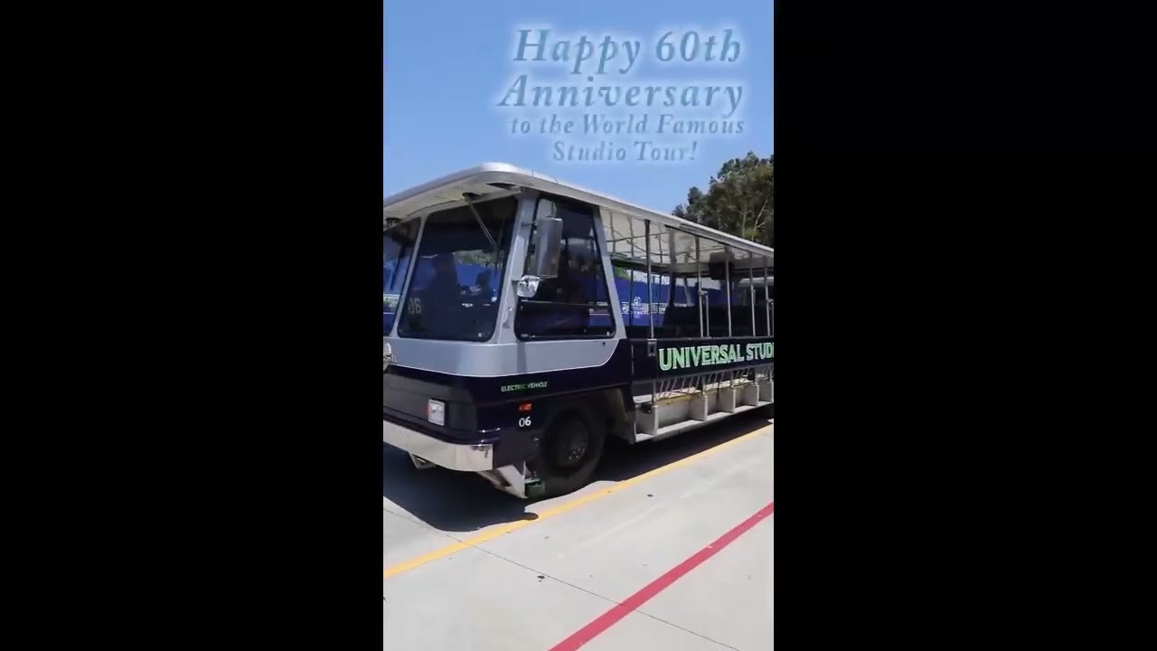 Universal Studios 60th Anniversary Studio Tour