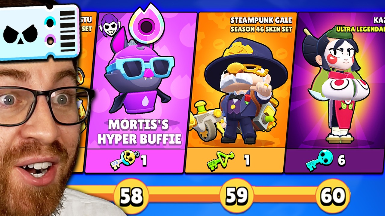 I Claimed the Entire NEW Brawl Pass in One Day!