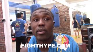 ANDRE BERTO SETTING UP CHRIS BROWN VS. SOULJA BOY; EXPLAINS WHY BEEF SHOULD BE SETTLED IN THE RING