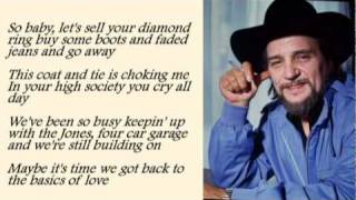 Waylon Jennings - Luckenbach Texas with Lyrics