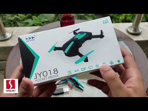 Wifi Drone HD Camera 720p Result With 25Min Flying Time jy 018 .by Shalmi.pk Urdu&Hindi بہترین ڈرون
