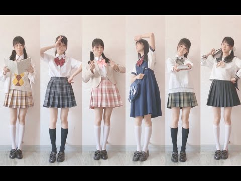 【粽子淞】竖屏｜露脸JK转圈圈☆26套制服春夏穿搭