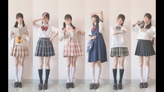 【粽子淞】竖屏｜露脸JK转圈圈☆26套制服春夏穿搭