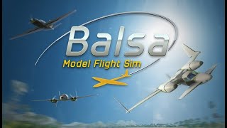 Balsa Model Flight Simulator Demo Mach 1