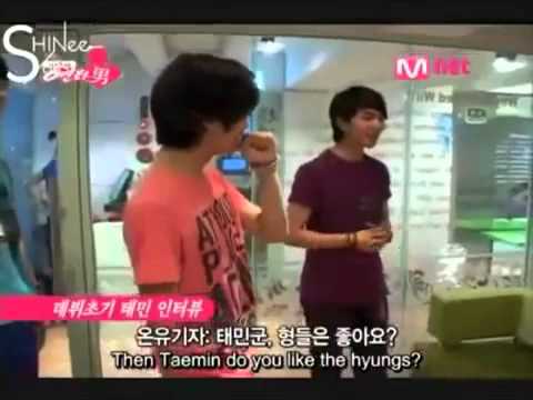 [ENG/Funny] SHINee Key imitates Taemin when they first debut