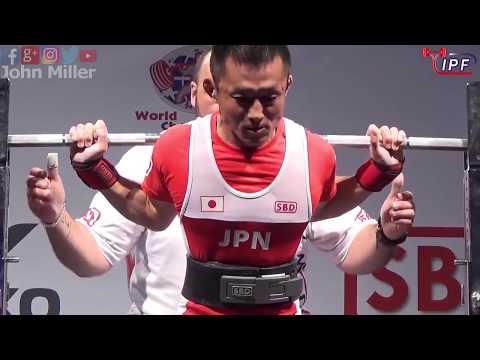 Takaharu Ebihara - 530kg 6th Place 59kg - IPF World Classic Powerlifting Championships 2018