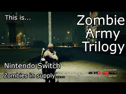 This is Zombie Army Trilogy for the Nintendo Switch