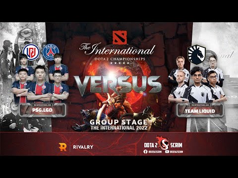 PSG.LGD vs Team Liquid - The International 2022: Group Stage - Game Highlights - BO2