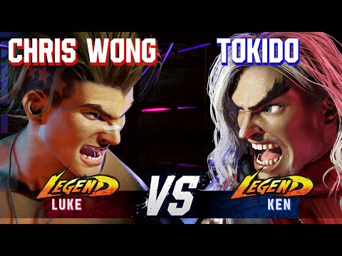SF6 ▰ CHRIS WONG (Luke) vs TOKIDO (Ken) ▰ High Level Gameplay