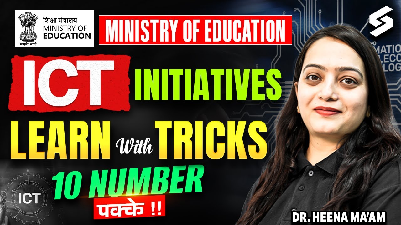 National Education Policy | ICT Initiatives | Tricks to Learn ICT Initiatives | NEP 2020 | Dr. Heena