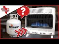 How To Connect A Mr Heater 30k BTU Propane Heater To A 20 Lb Tank