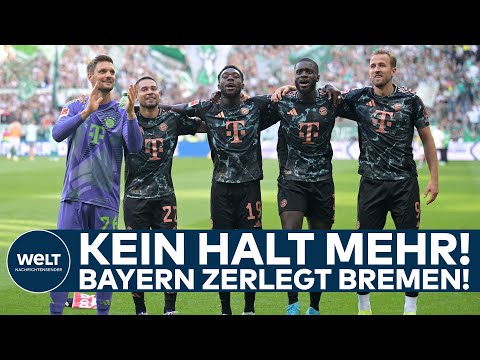 BUNDESLIGA: Torfest am vierten Spieltag! Bayern zerlegt Werder! Alle Ergebnisse auf einen Blick