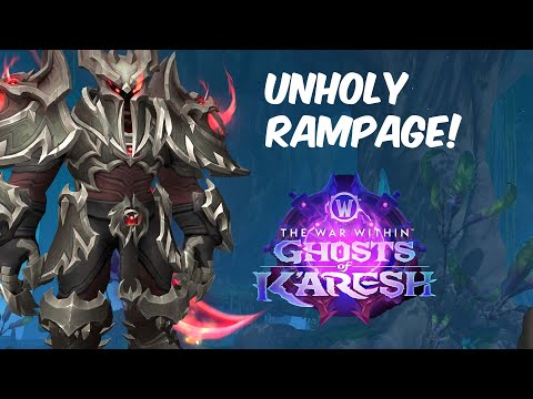UNHOLY RAMPAGE! - Unholy dk pvp the war within 11.2