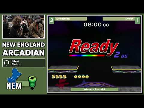 NE Melee Arcadian 9 - Deadstock (Fox) vs. Ember (Sheik) - SSBM WR4