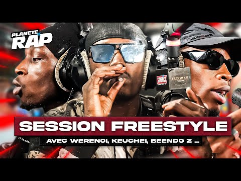 SESSION FREESTYLE avec Werenoi, Beendo Z, Keuchei, EspritLvarge, VVES & Le 6 ! #PlanèteRap