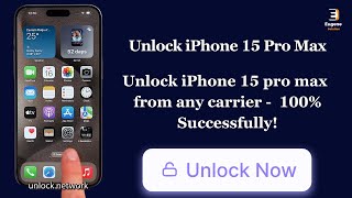 Unlock iPhone 15 Pro Max - How to Unlock iPhone 15 Pro Max for Free 100% successfully!