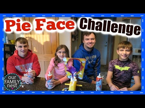 FAMILY PIE FACE CHALLENGE