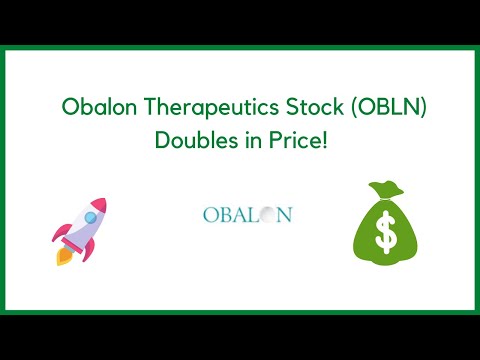 Obalon Therapeutics Stock (OBLN) Doubles in Price!