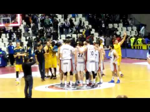 Final del partido Rio Natura Monbus Obradoiro 68 - Herbalife Gran Canaria 80