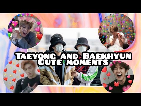 Taeyong NCT has a crush on Baekhyun EXO | baekyong Superm momets