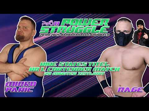 "Yugo" Mirko Panic vs. Rage | PWÖ Chapter 11: Power Struggle 20.09.2025