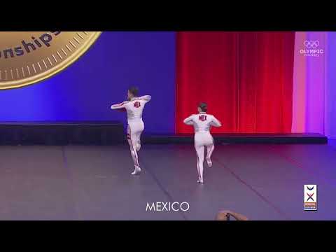 2023 ICU Worlds 2023 Pom Doubles - Team Mexico