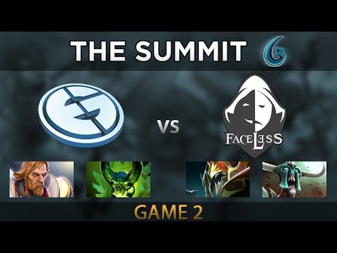 EG vs Faceless - Game 2 - The Summit 6 UB Quarterfinals - KotlGuy, Fogged, PPD, GrandGrant
