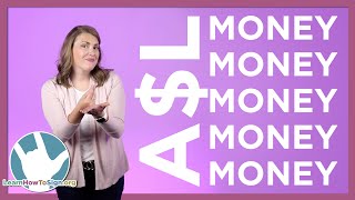 Learn How to Sign Money in ASL | Number Signs | Sign Language for Beginners