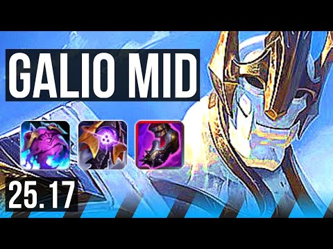 GALIO vs ORIANNA (MID) | KR Challenger | 25.17