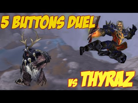 HILARIOUS duels WITH 5 ABILITIES! Warrior vs Boomkin ft. Thyraz