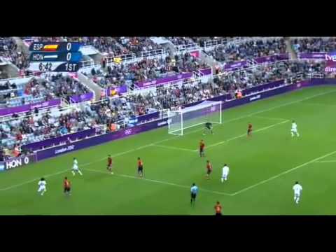 Gol Honduras a España - Juegos Olimpicos Londres 2012 - JJOO 2012 - Jerry Bengtson - Futbol