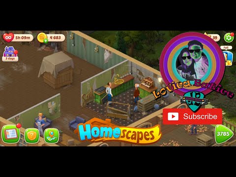 Homescapes - Level 3781 - 3785 - Gameplay
