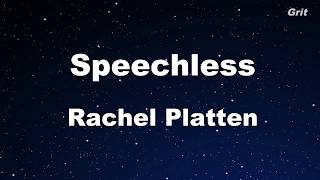 Speechless - Rachel Platten Karaoke 【No Guide Melody】Instrumental