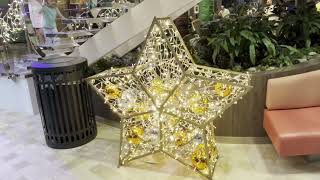 Christmas decorations on the Utopia of the Seas 2025