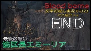 Blood borne 文字お越し実況その23