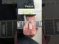 Venus Guitar + Tabs #guitarcover #guitartutorial #guitartabs #guitarlesson #guitar #music