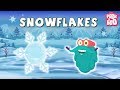 SNOWFLAKES - Dr Binocs | Best Learning Videos For Kids | Dr Binocs | Peekaboo Kidz
